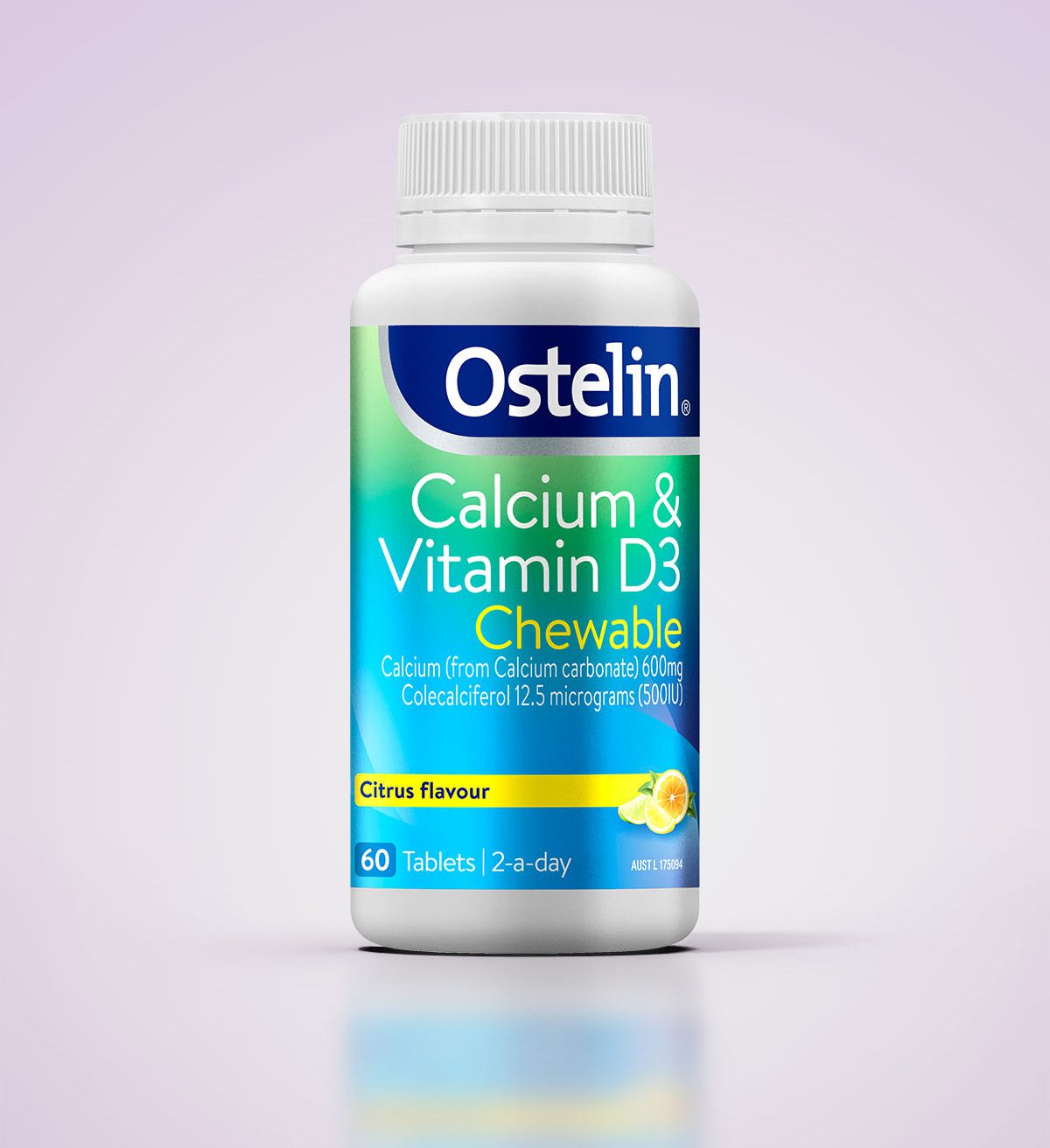 Ostelin Calcium & Vitamin D3 Chewable Supplement Ostelin